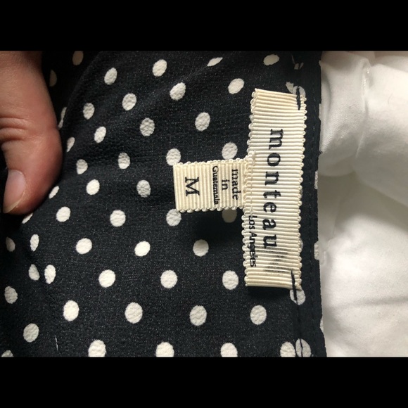 Polka dot wrap shirt. Great for office. Great price. - Picture 2 of 8